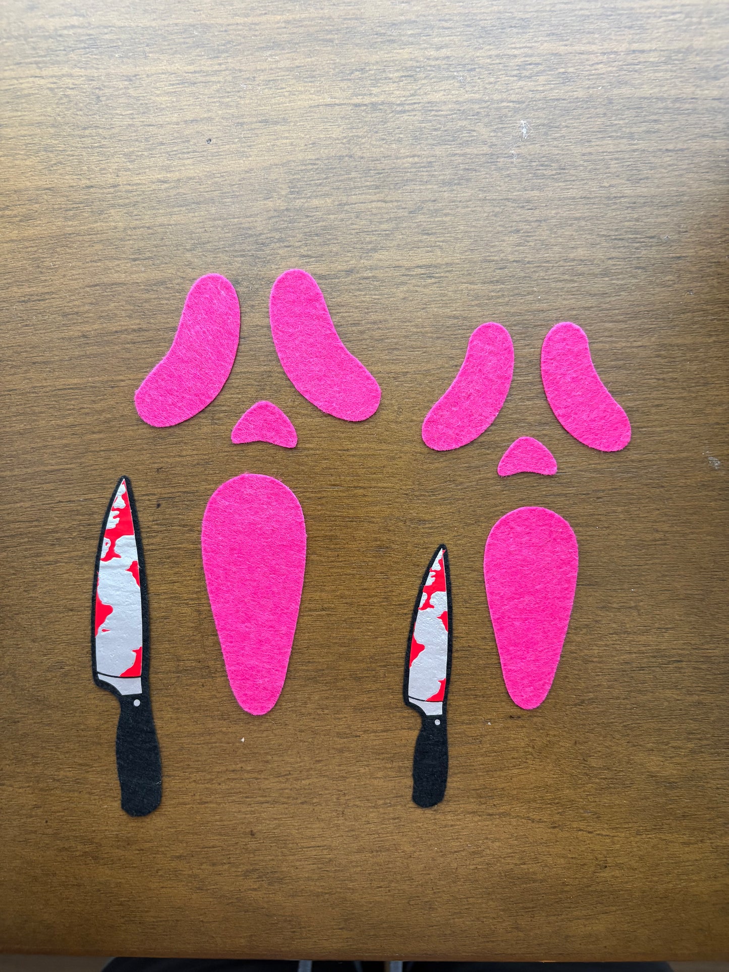 Horror Fuzzy – Ghost Face Felt Pack